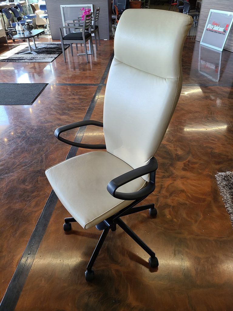 Hayworth Leather Chair Used Office Furniture Shreveport LA