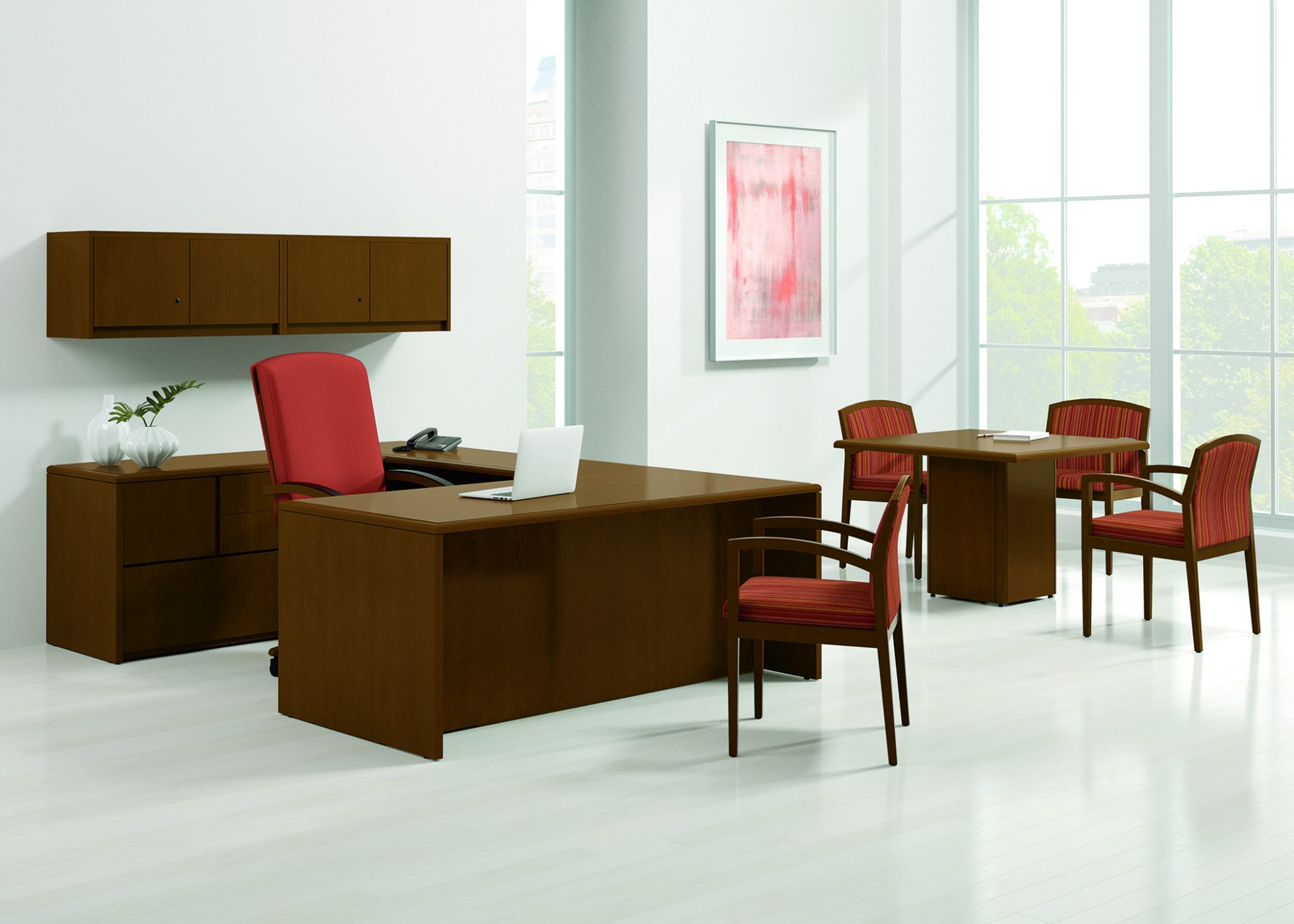 Arrowood Series Desks & Credenzas New Office Furniture Shreveport LA